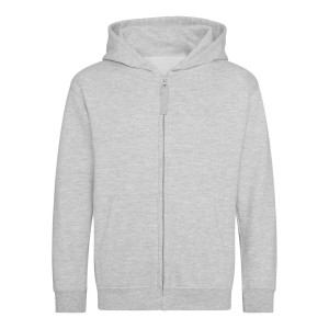 AWDis Zoodie gyerekpul�ver, Heather Grey