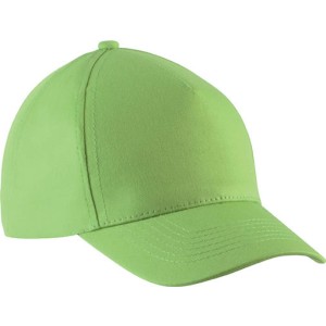 Kup 5 paneles gyerek baseballsapka, Lime