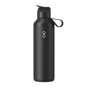 Ocean Bottle Peak GO vizes palack, 710 ml, fekete